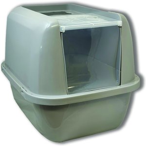 Van Ness EZ Clean Enclosed Cat Litter Box, Gray, Jumbo