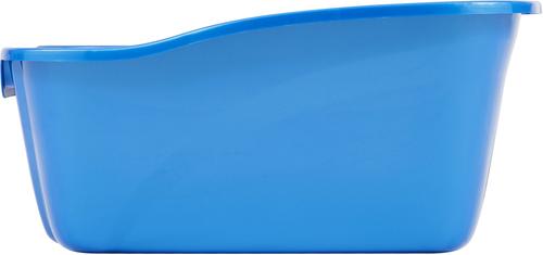 Show full view: Van Ness High Sides Cat Litter Box, Blue, Large slide 4 of 8