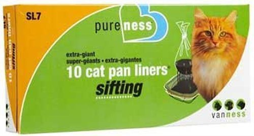 Show full view: Van Ness Sifting Cat Pan Liners, X-Giant, 10 count slide 1 of 4