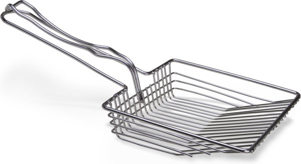 Show full view: Van Ness Stainless Steel Cat Litter Scoop slide 1 of 5