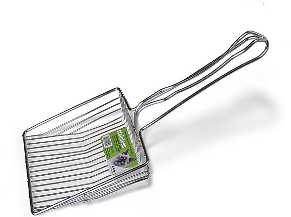 Show full view: Van Ness Stainless Steel Cat Litter Scoop slide 2 of 5