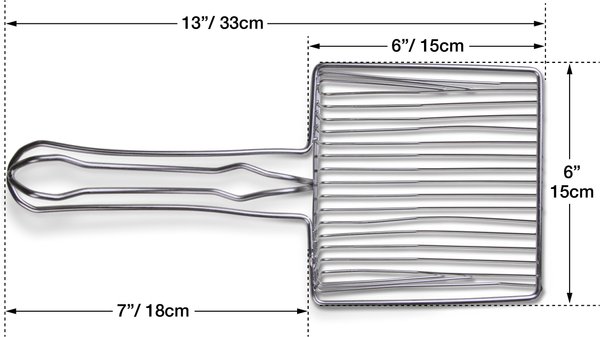 Show full view: Van Ness Stainless Steel Cat Litter Scoop slide 4 of 5