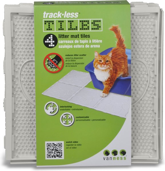 Show full view: Van Ness Trackless Cat Litter Mat Tiles slide 3 of 8