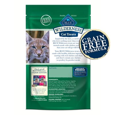 Show full view: Variety Pack - Blue Buffalo Wilderness Chicken & Trout Grain-Free Cat Treats, 2-oz bag, Chicken & Turkey, Chicken & Duck & Salmon Flavors slide 7 of 10