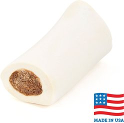 Variety Pack - Bones & Chews Made in USA Peanut Butter Flavored Filled Bone Dog Treats, Bacon & Cheese, Chicken & Rice Flavors slide 2 of 9