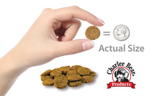 Show full view: Variety Pack - Charlee Bear Natural Bear Crunch Grain-Free Bacon & Blueberry Dog Treats, Chicken, Pumpkin & Apple & Turkey, Sweet Potato & Cranberry Flavors slide 5 of 11