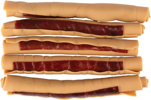 Show full view: Variety Pack - DreamBone DreamSticks Chicken Chews Dog Treats, Beef & Bacon & Cheese Flavors slide 4 of 9