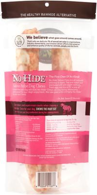 Show full view: Earth Animal No-Hide Large Rolls Long Lasting Natural Rawhide Alternative Beef Recipe Chew Dog Treats, 2 count + Chicken Recipe, 2 count + Salmon Recipe, 2 count slide 9 of 9