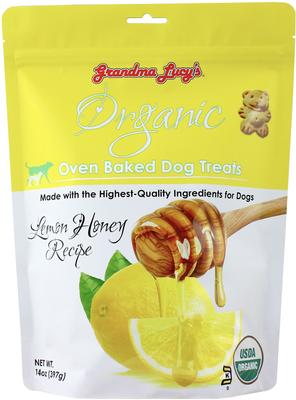 Show full view: Variety Pack - Grandma Lucy's Organic Apple Oven Baked Dog Treats, Cranberry & Lemon Honey Flavors slide 9 of 10