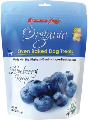 Show full view: Variety Pack - Grandma Lucy's Organic Pumpkin Oven Baked Dog Treats, Blueberry & Banana & Sweet Potato Flavors slide 6 of 10