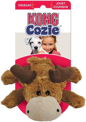 Show full view: Variety Pack - KONG Cozie Marvin the Moose Plush Dog Toy, Ali the Alligator & Rosie the Rhino slide 2 of 10