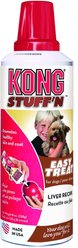 Variety Pack - KONG Stuff'N Easy Treat Liver Recipe, Peanut Butter Recipe, Pepperoni Recipe & Bacon & Cheese Flavors, 8-oz bottle slide 2 of 9