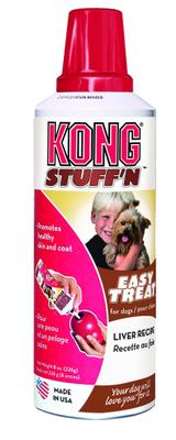 Show full view: Variety Pack - KONG Stuff'N Easy Treat Liver Recipe, Peanut Butter Recipe, Pepperoni Recipe & Bacon & Cheese Flavors, 8-oz bottle slide 2 of 9