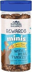 Variety Pack - Natural Balance Limited Ingredient Diets Mini Rewards Chicken Formula Dog Treats, Salmon & Turkey Flavors slide 2 of 9