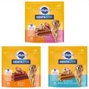 Variety Pack - Pedigree Dentastix Large Original Dog Treats, 32 count, Bacon & Chicken Flavors