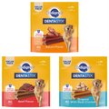 Bundle: Variety Pack - Pedigree Dentastix Large Original Dog Treats, 40 count, Beef & Bacon Flavors