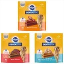 Variety Pack - Pedigree Dentastix Large Original Dog Treats, 40 count, Beef & Bacon Flavors