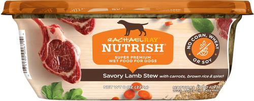 Show full view: Variety Pack - Rachael Ray Nutrish Hearty Beef Stew Grain-Free Wet Dog Food, Chicken Paw Pie & Lamb Stew Flavors slide 8 of 10