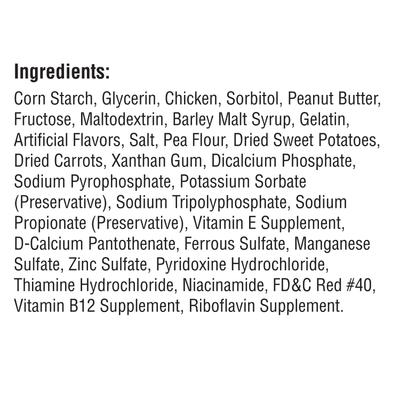 Show full view: Variety Pack - SmartBones Mini Chicken Chew Bones Dog Treats, Peanut Butter & Sweet Potato Flavors slide 7 of 9