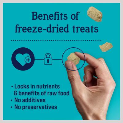 Show full view: Variety Pack - Stewart Chicken Breast Freeze-Dried Dog Treats, Chicken Liver & Healthy Gut Chicken & Vegetables Flavors slide 4 of 10