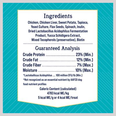 Show full view: Variety Pack - Stewart Chicken Breast Freeze-Dried Dog Treats, Chicken Liver & Healthy Gut Chicken & Vegetables Flavors slide 3 of 10