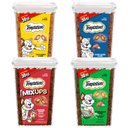 Variety Pack - Temptations Classic Tasty Chicken Flavor Soft & Crunchy Cat Treats, 30-oz tub, Seafood Medley, Savory Salmon & Backyard Cookout Flavors