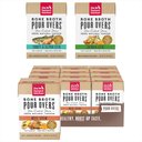 Variety Pack - The Honest Kitchen Bone Broth POUR OVERS Chicken Stew Wet Dog Food Topper, 5.5-oz, case of 12, Turkey & Salmon & Beef Flavors