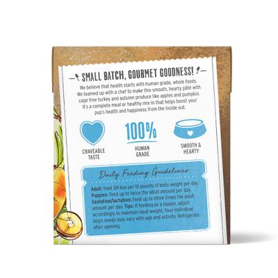 Show full view: Variety Pack - The Honest Kitchen Butcher Block Pate Chicken & Super Greens Pate Wet Dog Food, 10.5-oz, case of 6, Beef, Cheddar & Farm Veggies & Turkey & Autumn Veggies Flavors slide 9 of 9