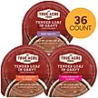 Show in main carousel: Variety Pack – True Acre Foods Tender Loaf in Gravy Wet Dog Food Cups, Beef Recipe, Filet Mignon & Porterhouse Flavors, 3.5-oz, 36 count slide 1 of 9