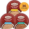 Bundle: Variety Pack – True Acre Foods Tender Loaf in Gravy Wet Dog Food Cups, Chicken & Liver Recipe, ...