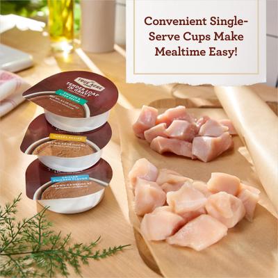 Show full view: Variety Pack – True Acre Foods Tender Loaf in Gravy Wet Dog Food Cups, Chicken & Liver Recipe, Turkey Recipe & Grilled Chicken Flavor, 3.5-oz, 36 count slide 3 of 9