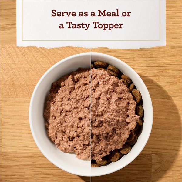 Show full view: Variety Pack – True Acre Foods Tender Loaf in Gravy Wet Dog Food Cups, Chicken & Liver Recipe, Turkey Recipe & Grilled Chicken Flavor, 3.5-oz, 36 count slide 4 of 9