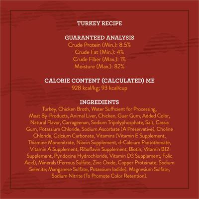 Show full view: Variety Pack – True Acre Foods Tender Loaf in Gravy Wet Dog Food Cups, Chicken & Liver Recipe, Turkey Recipe & Grilled Chicken Flavor, 3.5-oz, 36 count slide 5 of 9