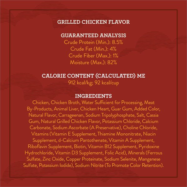 Show full view: Variety Pack – True Acre Foods Tender Loaf in Gravy Wet Dog Food Cups, Chicken & Liver Recipe, Turkey Recipe & Grilled Chicken Flavor, 3.5-oz, 36 count slide 7 of 9
