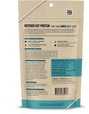 Show full view: Variety Pack - Vital Essentials Beef Nibs Freeze-Dried Raw Dog Treats, Beef Liver & Beef Tripe Flavors slide 9 of 10
