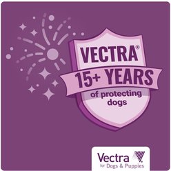 Vectra Flea Spot Treatment for Medium Dogs & Puppies, 21-55 lbs, (Sky Blue Box), 3 Doses (3-mos. supply) slide 2 of 9