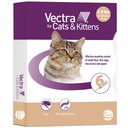 Vectra Flea Spot Treatment for Cats & Kittens, 2-9 lbs, (Tan Box), 6 Doses (6-mos. supply)