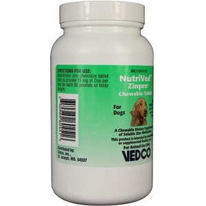 VEDCO NutriVed Dietary Chewable Dog Supplement, 100 count