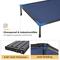Show in main carousel: Veehoo Chew-Proof Black Metal Frame Elevated Dog Bed, Blue, Large slide 2 of 10