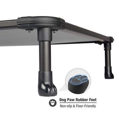 Show full view: Veehoo Chew-Proof Rustless Aluminum Frame Elevated Dog Bed, Beige, Large slide 6 of 12