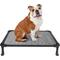 Show in main carousel: Veehoo Chew-Proof Rustless Aluminum Frame Elevated Dog Bed, Black Silver, Medium slide 1 of 11