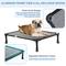Show in main carousel: Veehoo Chew-Proof Rustless Aluminum Frame Elevated Dog Bed, Black Silver, Medium slide 5 of 11