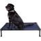 Show in main carousel: Veehoo Chew-Proof Rustless Aluminum Frame Elevated Dog Bed, Blue, Large slide 1 of 11