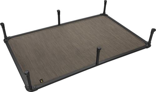 Show full view: Veehoo Chew-Proof Rustless Aluminum Frame Elevated Dog Bed, Brown, XX-Large slide 4 of 11
