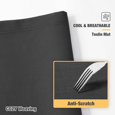 Show full view: Veehoo Chew-Proof Silver Aluminum Frame Elevated Dog Bed, Black, Large slide 5 of 12