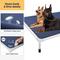 Show in main carousel: Veehoo Chew-Proof Silver Aluminum Frame Elevated Dog Bed, Blue, XX-Large slide 5 of 12