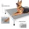 Show in main carousel: Veehoo Chew-Proof Silver Aluminum Frame Elevated Dog Bed, Sky Grey, XX-Large slide 7 of 12