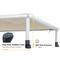 Show in main carousel: Veehoo Chew-Proof Silver Metal Frame Elevated Dog Bed, Beige Coffee, Medium slide 4 of 10