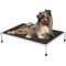 Show in main carousel: Veehoo Chew-Proof Silver Metal Frame Elevated Dog Bed, Black, Medium slide 1 of 10