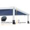 Show in main carousel: Veehoo Chew-Proof Silver Metal Frame Elevated Dog Bed, Blue, Large slide 8 of 10
